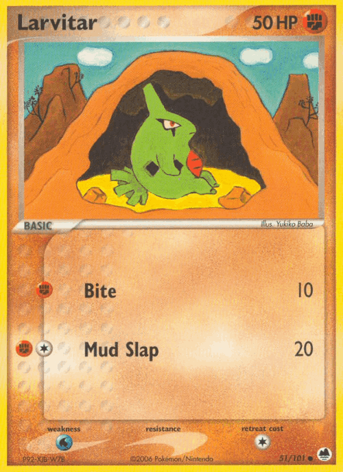 Larvitar 51, Dragon Frontiers