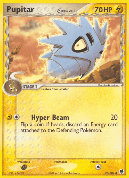 Pupitar δ 59, Dragon Frontiers