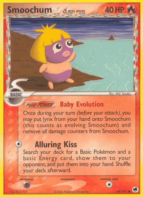 Smoochum δ 64, Dragon Frontiers