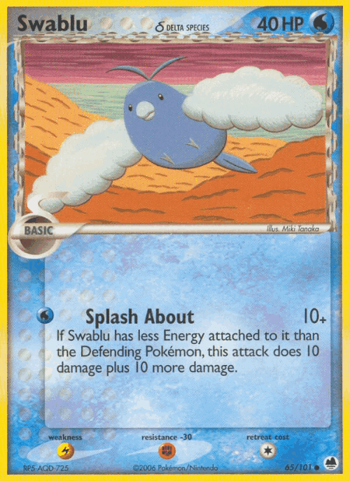 Swablu δ 65, Dragon Frontiers