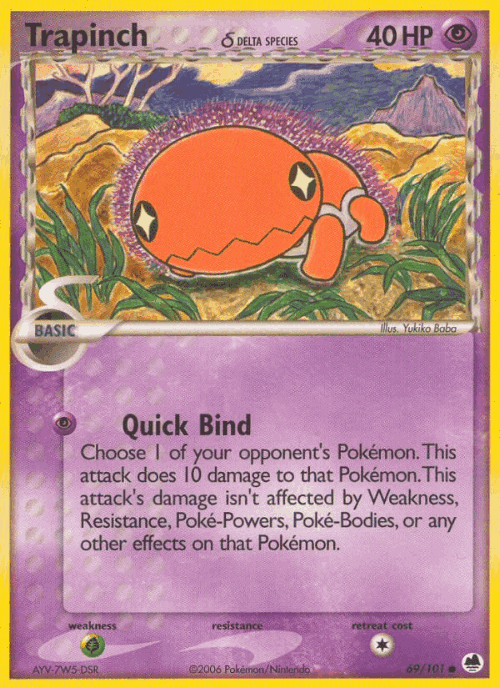 Trapinch δ 69, Dragon Frontiers