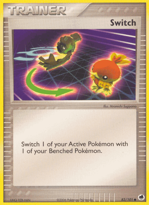Switch #83 from Dragon Frontiers - Common - Illustrated by Hiromichi Sugiyama