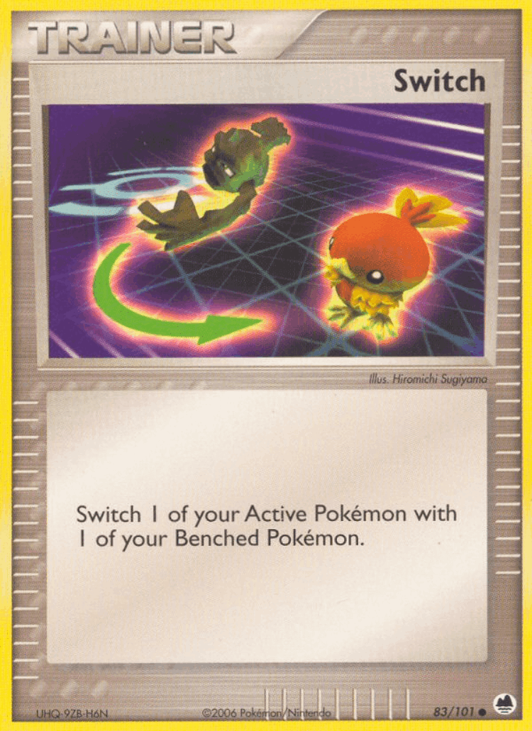 Switch #83 from Dragon Frontiers - Common - Illustrated by Hiromichi Sugiyama