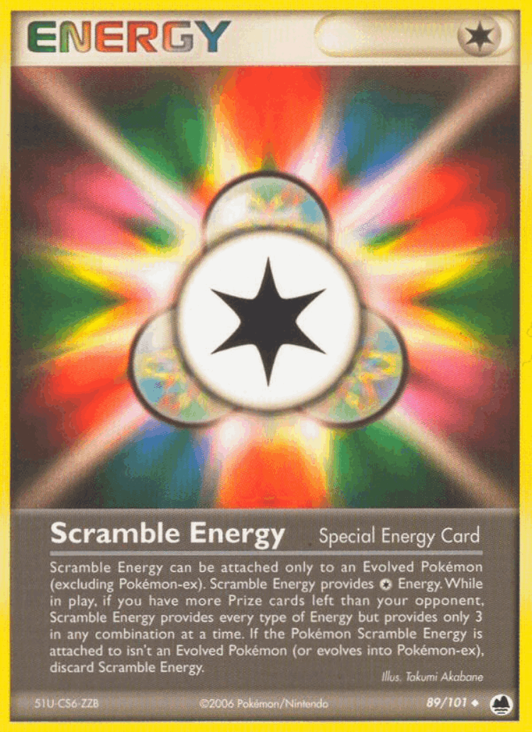 Scramble Energy #89 from Dragon Frontiers - Uncommon - Illustrated by Takumi Akabane