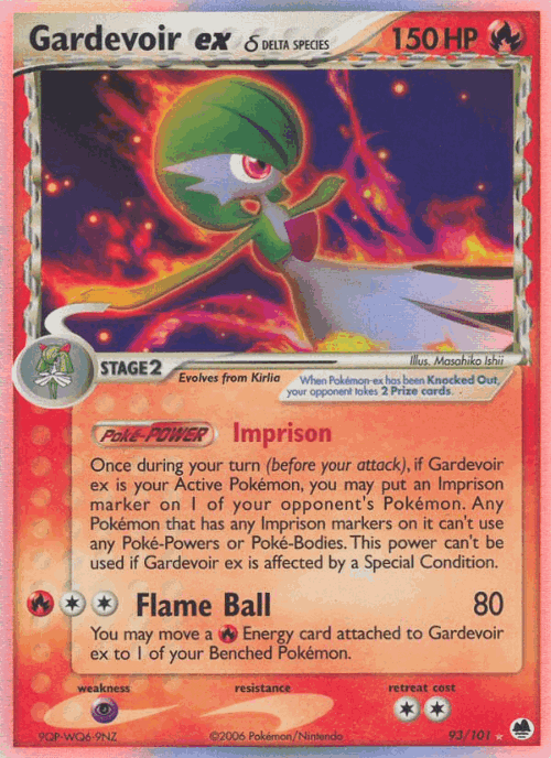 Gardevoir ex δ 93, Dragon Frontiers