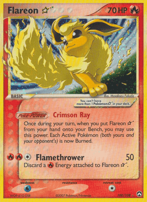 Flareon ☆ 100, Power Keepers