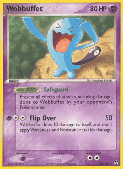 Wobbuffet Pokémon TCG card art