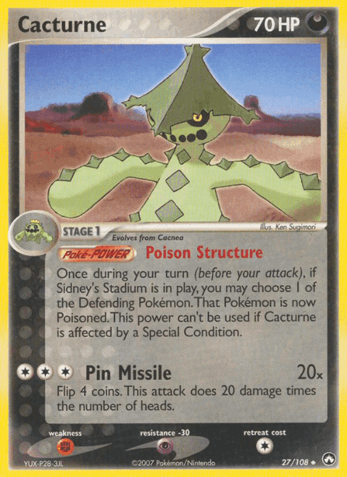 Cacturne 27, Power Keepers