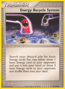 Energy Recycle System 73, Power Keepers