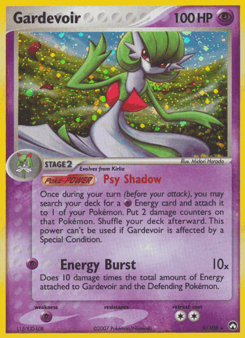 Gardevoir Pokémon TCG card art