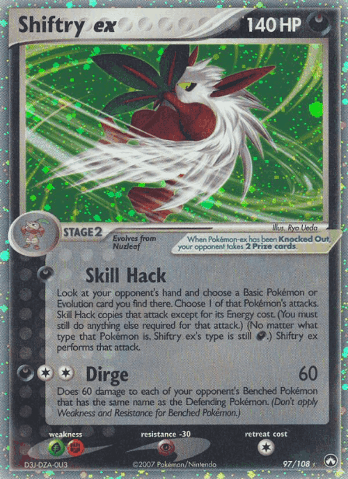 Shiftry ex 97, Power Keepers