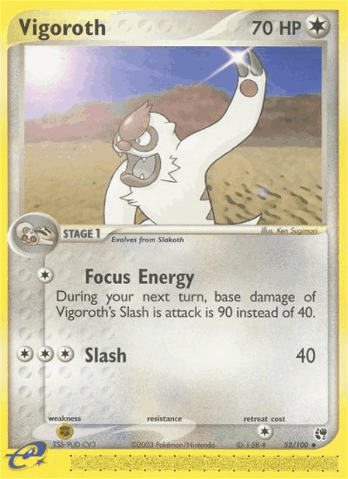 Vigoroth 52, Sandstorm