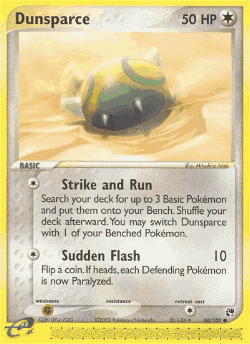 Dunsparce 60, Sandstorm