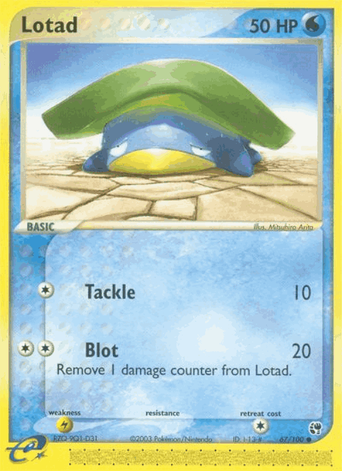 Lotad 67, Sandstorm
