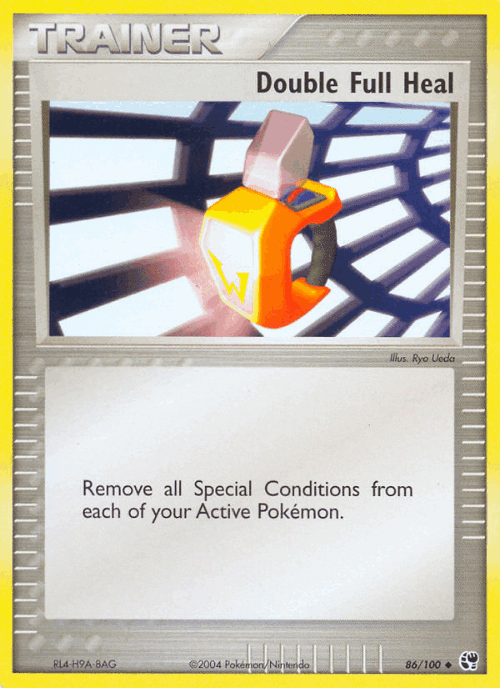 Double Full Heal #86 from Sandstorm - Uncommon - Illustrated by Ryo Ueda