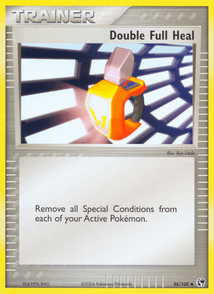 Double Full Heal #86 from Sandstorm - Uncommon - Illustrated by Ryo Ueda