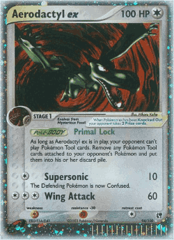 Aerodactyl ex 94, Sandstorm