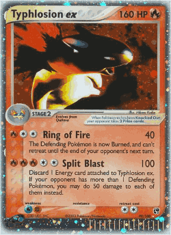 Typhlosion ex 99, Sandstorm