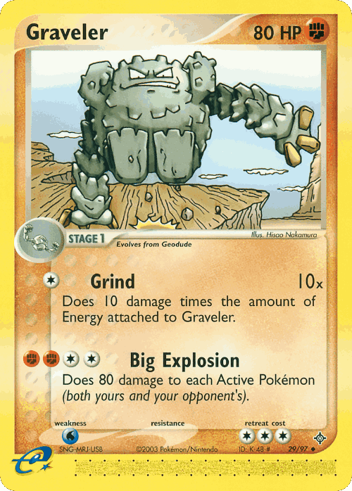 Graveler 29, Dragon