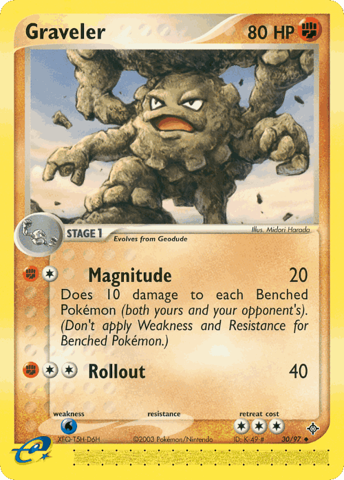 Graveler 30, Dragon