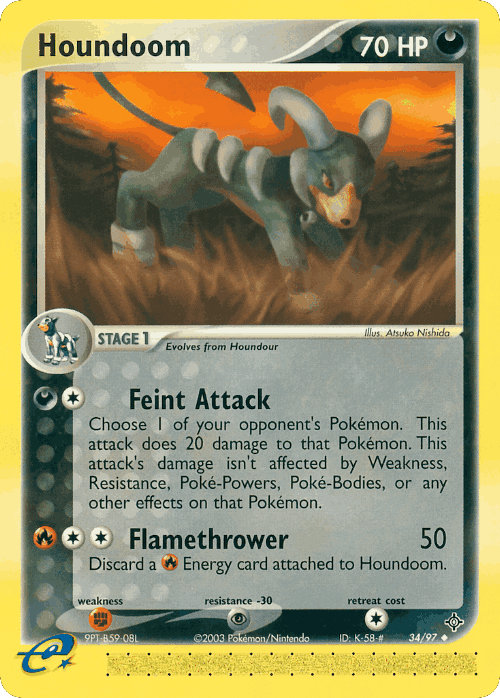 Houndoom 34, Dragon