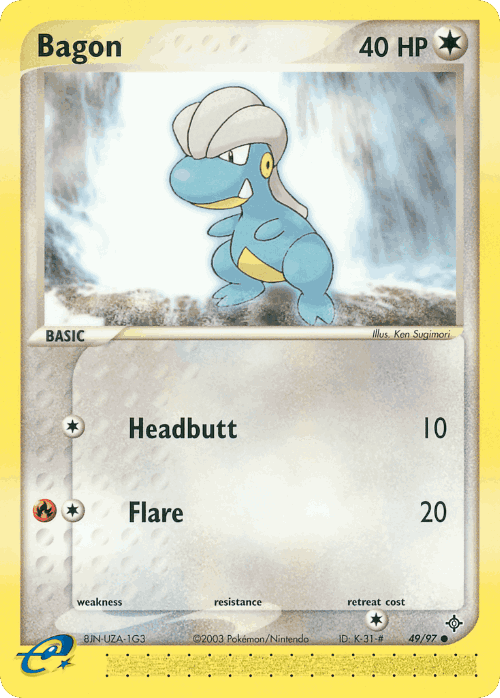 Bagon 49, Dragon