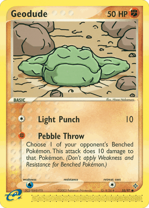 Geodude 55, Dragon