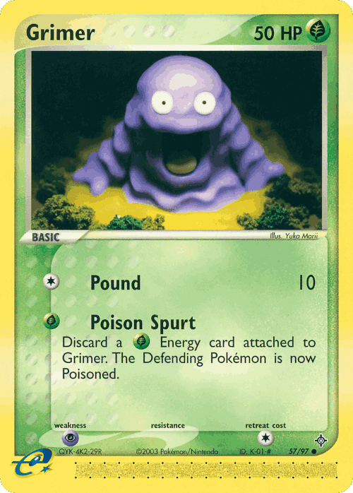 Grimer 57, Dragon