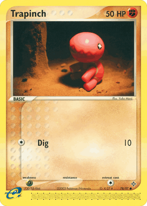 Trapinch 78, Dragon