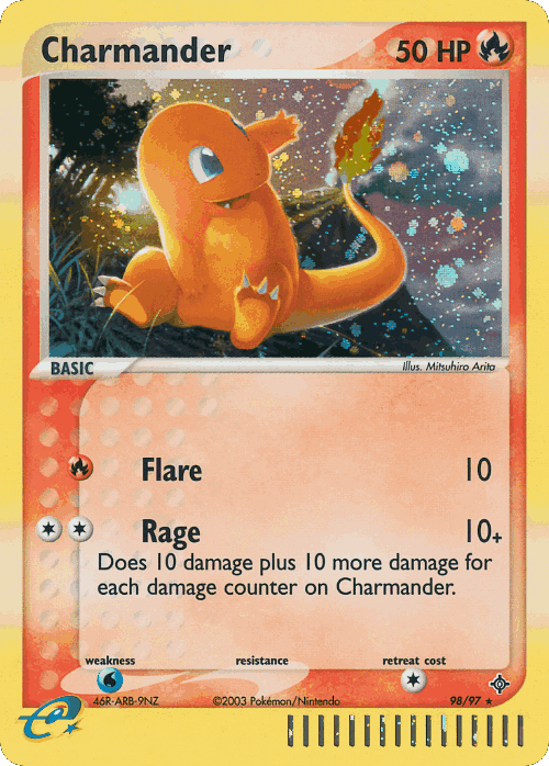 Charmander 98, Dragon