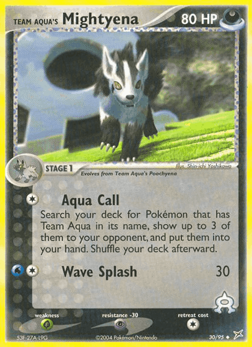 Team Aqua's Mightyena 30, Team Magma vs Team Aqua