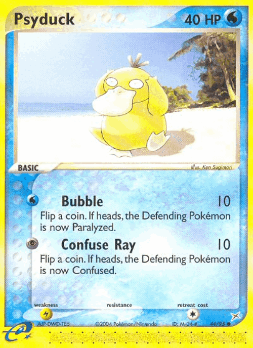 Psyduck 44, Team Magma vs Team Aqua