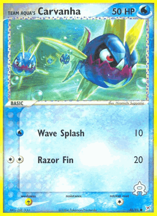 Team Aqua's Carvanha 48, Team Magma vs Team Aqua