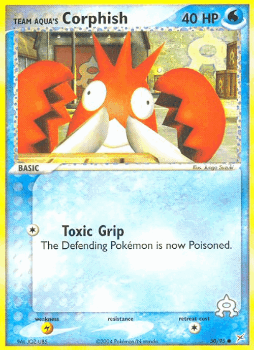 Team Aqua's Corphish 50, Team Magma vs Team Aqua