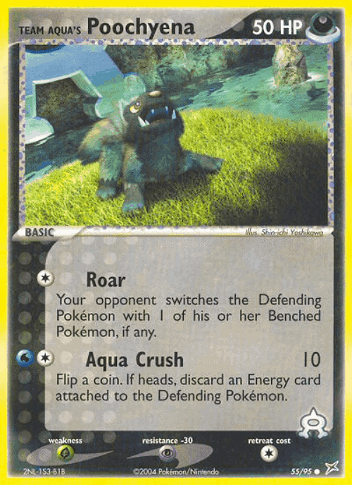 Team Aqua's Poochyena 55, Team Magma vs Team Aqua