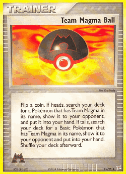 Team Magma Ball 80, Team Magma vs Team Aqua