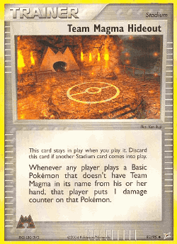 Team Magma Hideout 83, Team Magma vs Team Aqua