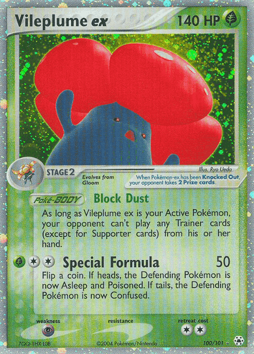 Vileplume ex 100, Hidden Legends