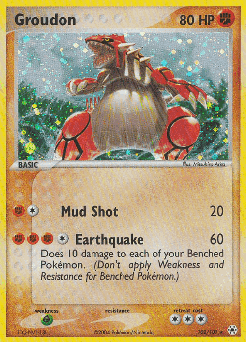 Groudon 102, Hidden Legends