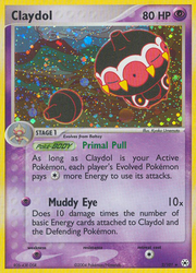 Claydol Pokémon TCG card art