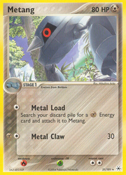 Metang Pokémon TCG card art