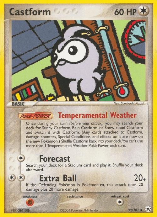 Castform 30, Hidden Legends