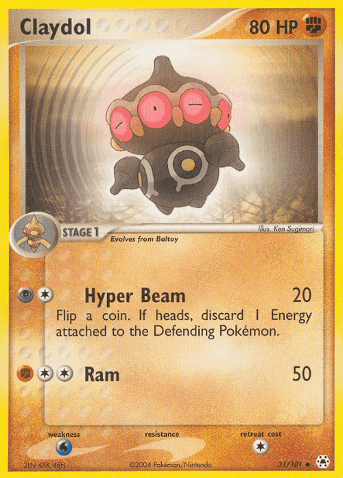 Claydol 31, Hidden Legends