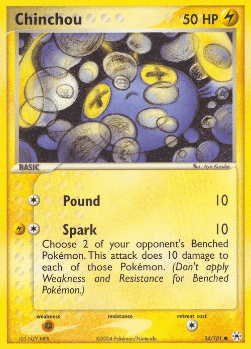 Chinchou 56, Hidden Legends