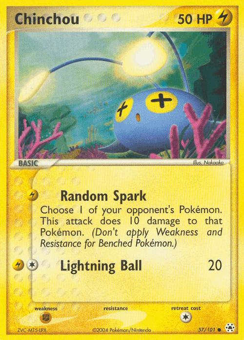 Chinchou 57, Hidden Legends