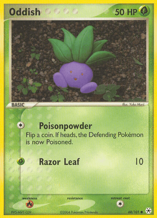 Oddish 68, Hidden Legends