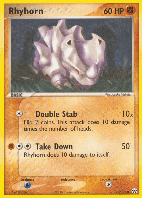 Rhyhorn 70, Hidden Legends