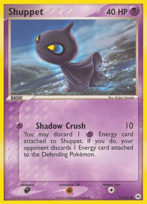Shuppet 72, Hidden Legends