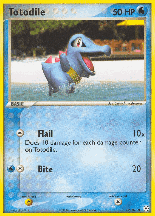 Totodile 79, Hidden Legends
