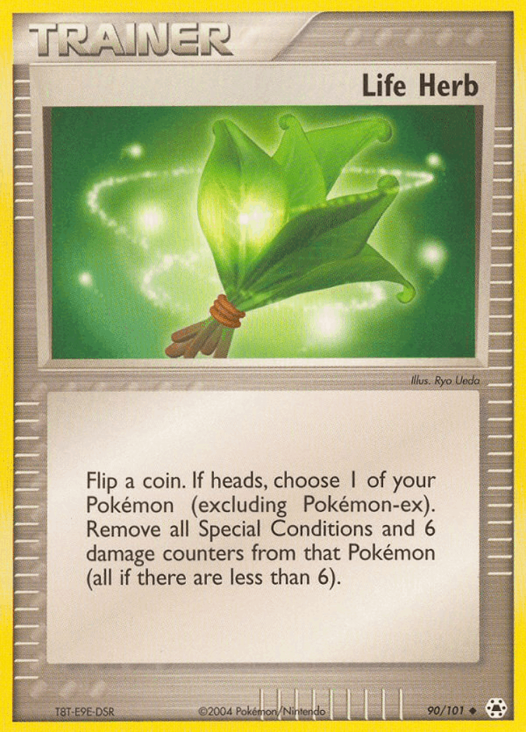Life Herb #90 from Hidden Legends - Uncommon - Illustrated by Ryo Ueda